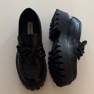 steve madden platform loafers